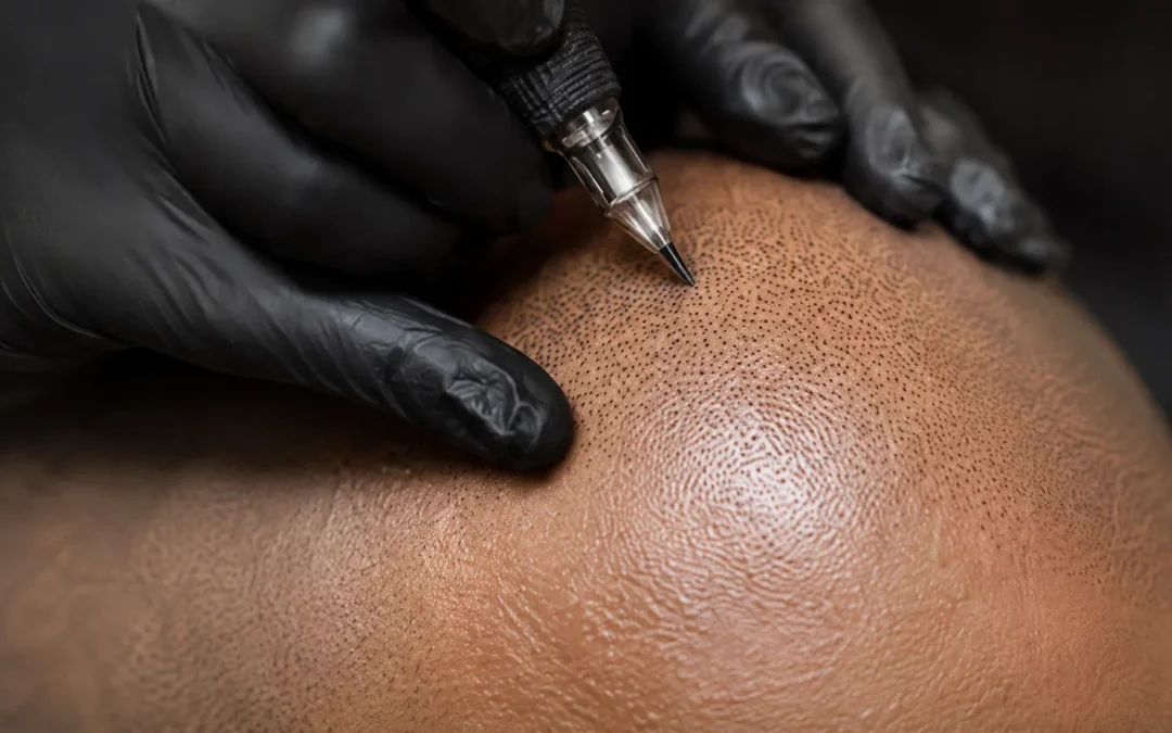 Why Professional Scalp Micropigmentation Uses Dots Instead of Lines